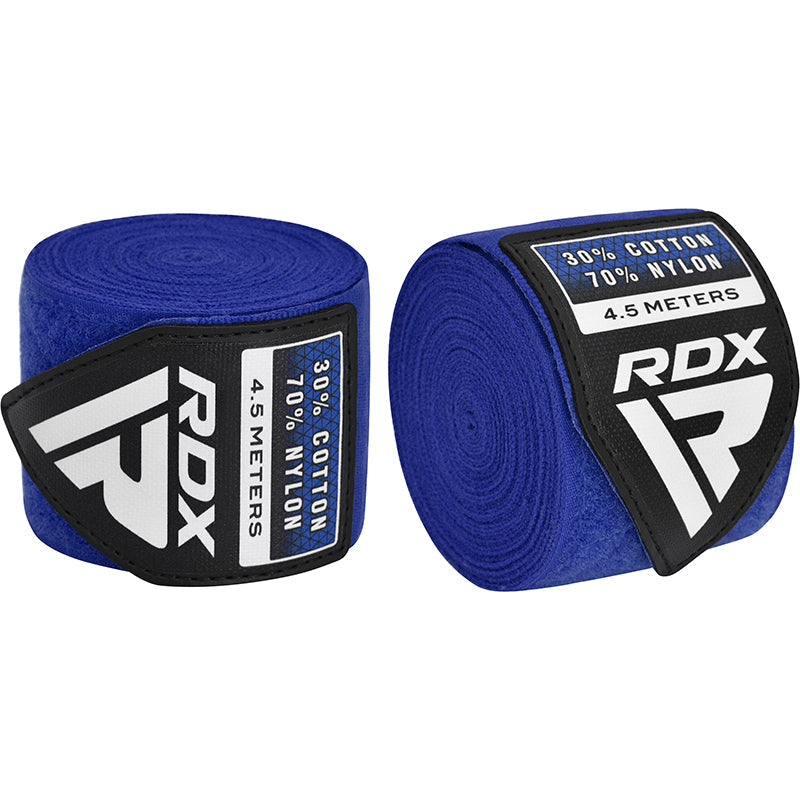 RDX WX Professional Boxing Hand Wraps Blue