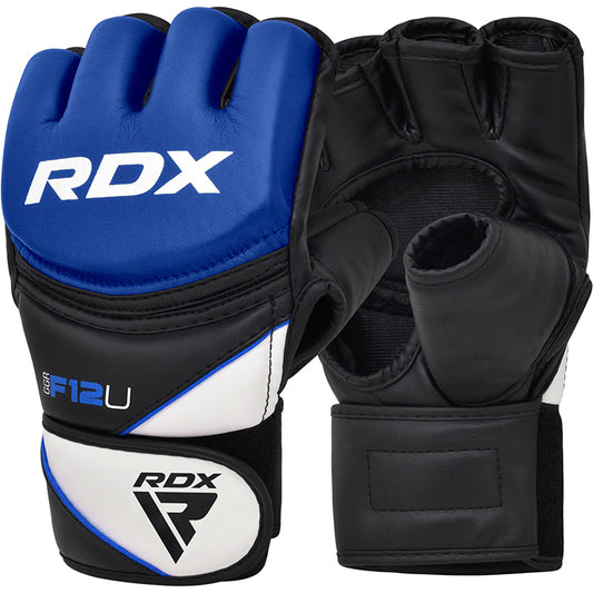 RDX F12 Training MMA Gloves Blue