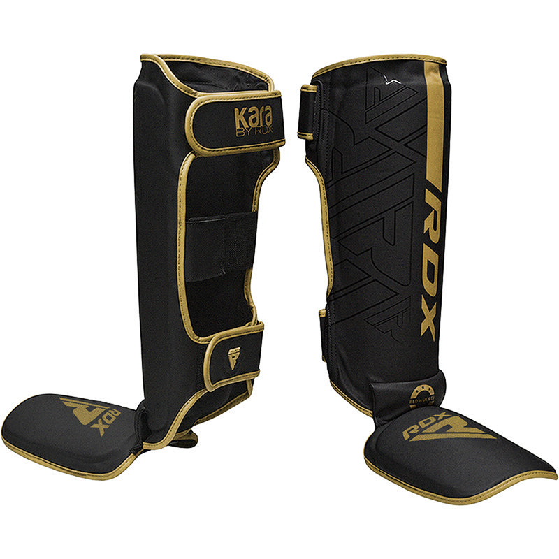 RDX F6 KARA MMA Shin Instep Guards-Golden