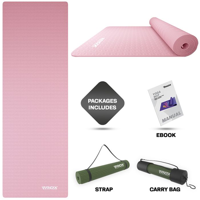 RDX YM TPE Yoga Mat 6mm