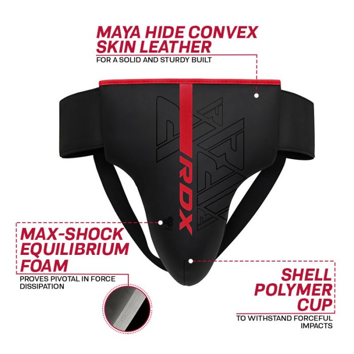 RDX F6 KARA Groin Guard Black