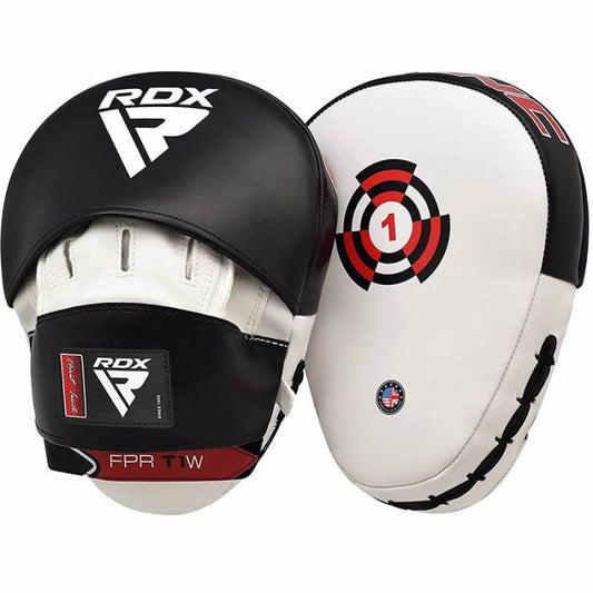 RDX T1 CURVED BOXING PADS WHITE